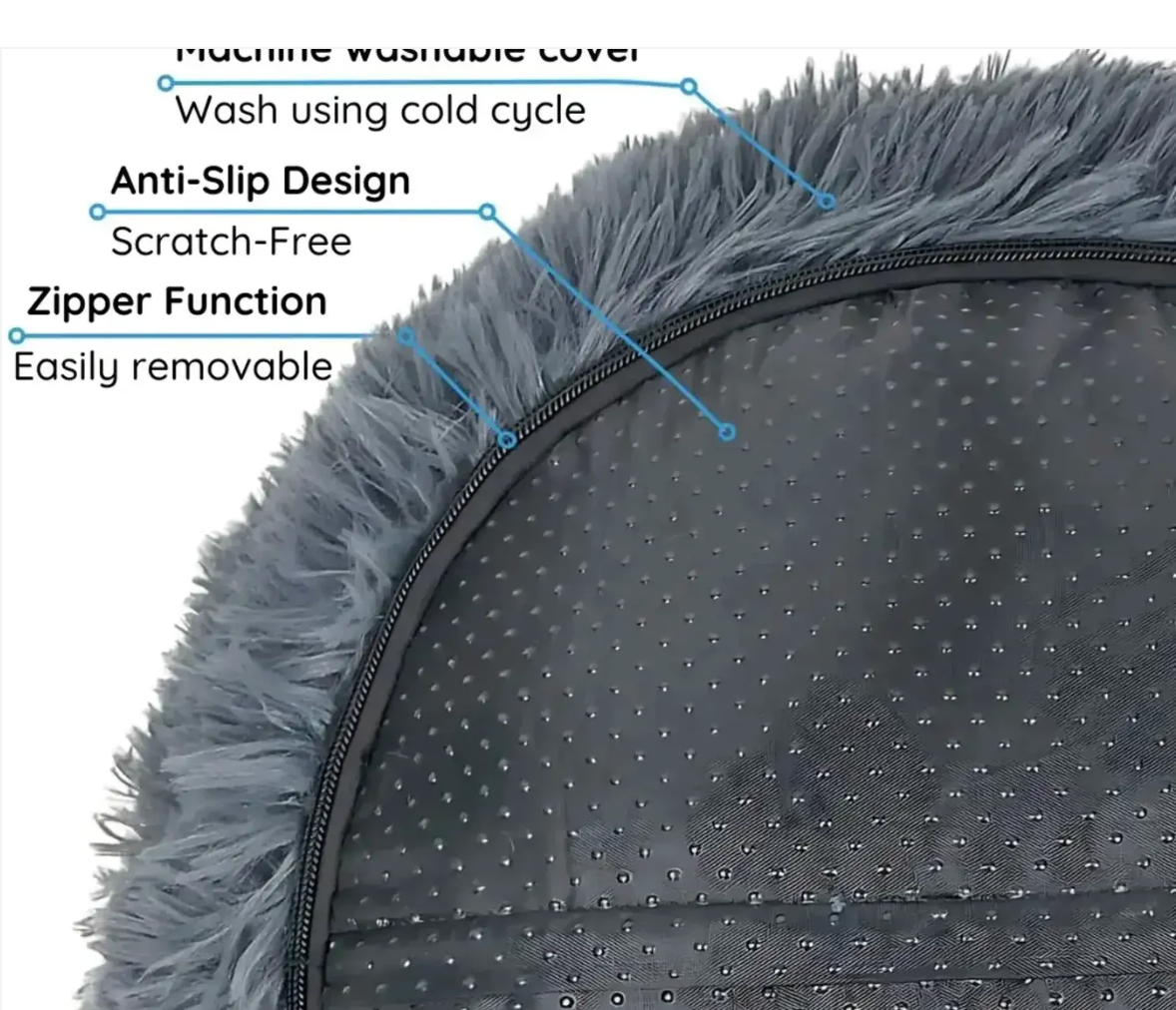 Fluffy Pet Bed™️ World's #1 Anxiety Relieving Dog Bed