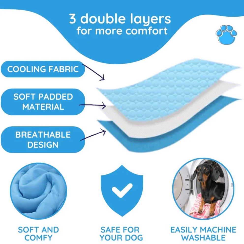 Fluffy Pet Bed™️ - Ultimate Cooling Mat for Pets