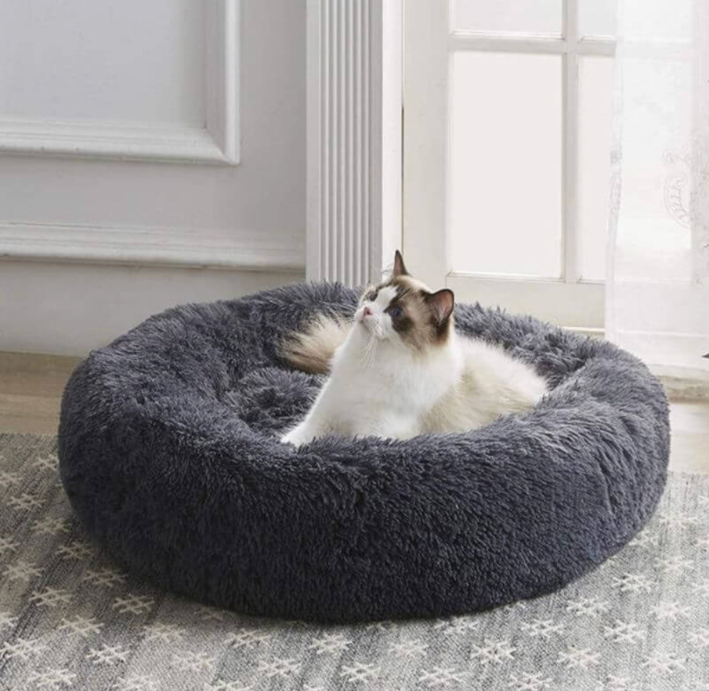 Fluffy Pet Bed™️ World's #1 Anxiety Relieving Cat Bed