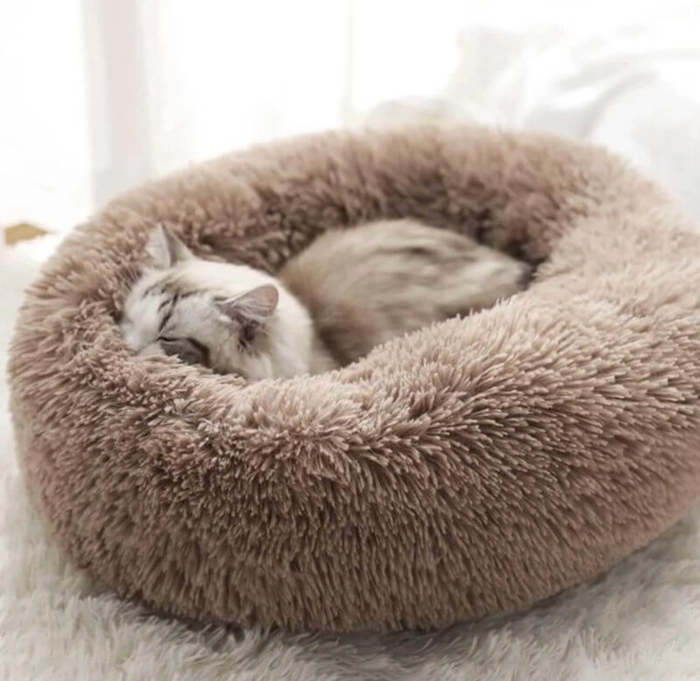 Fluffy Pet Bed™️ World's #1 Anxiety Relieving Cat Bed