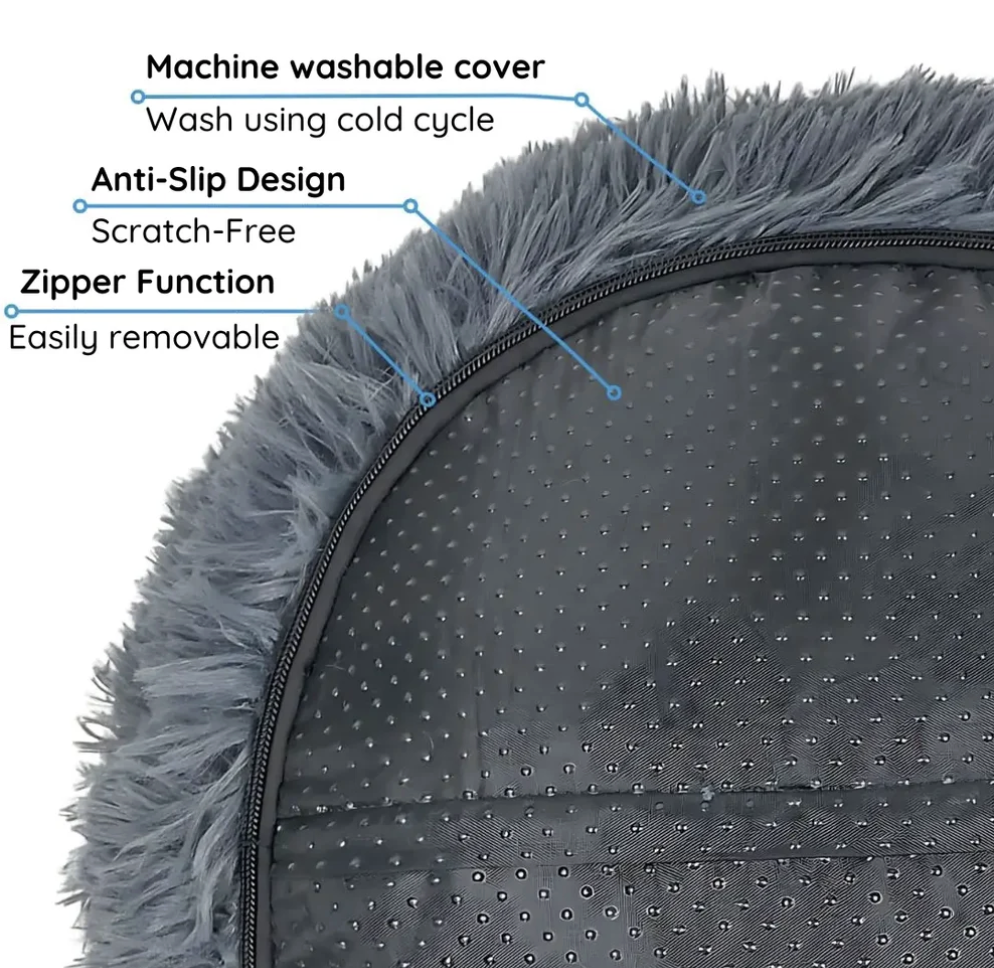 Fluffy Pet Bed™️ World's #1 Anxiety Relieving Cat Bed